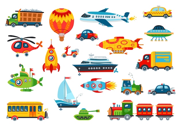 Whimsical Transportation Adventure: Planes, Trains, and Automobiles ...