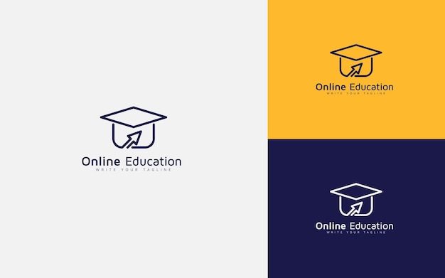 Minimalist Graduation Cap Icons for Online Education Platform | Jiffy ...