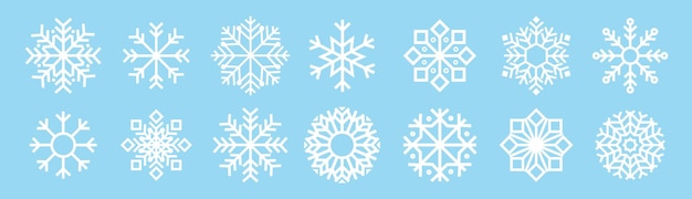 Elegant Snowflake Patterns in Minimalist Winter Wonderland | Jiffy Designs