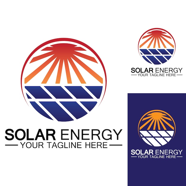 Vibrant Solar Energy Emblem with Radiant Sunburst Design | Jiffy Designs