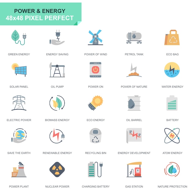 Vibrant Symbols of Power and Energy: An Iconic Illustration | Jiffy Designs