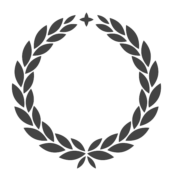 Elegant Laurel Wreath with Shining Stars | Jiffy Designs