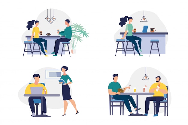 Diverse Collection of People Working Remotely and Collaborating | Jiffy ...