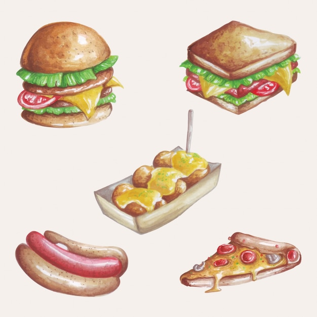 Delectable Assortment of Mouthwatering Food Illustrations | Jiffy Designs