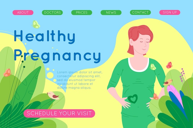 Vibrant Pregnancy Journey: A Nature-Inspired Celebration | Jiffy Designs