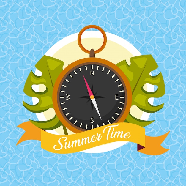 Vibrant Compass Heralding the Arrival of Summer | Jiffy Designs