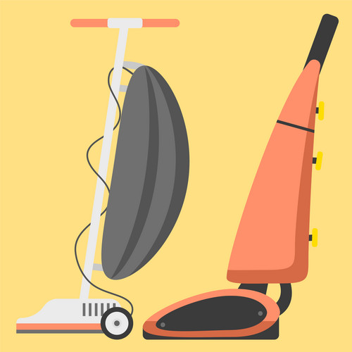 Professional Cleaning Equipment Isolated Vector Home Cleanup And ...