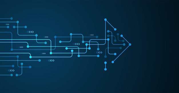 Flowing Digital Pathways: A Futuristic Technology Illustration | Jiffy ...