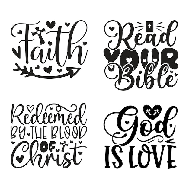 Inspiring Lettering Designs with Uplifting Christian Themes | Jiffy Designs