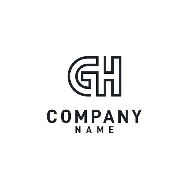 Minimalist Monogram Logo with Sleek Geometric Lettering | Jiffy Designs