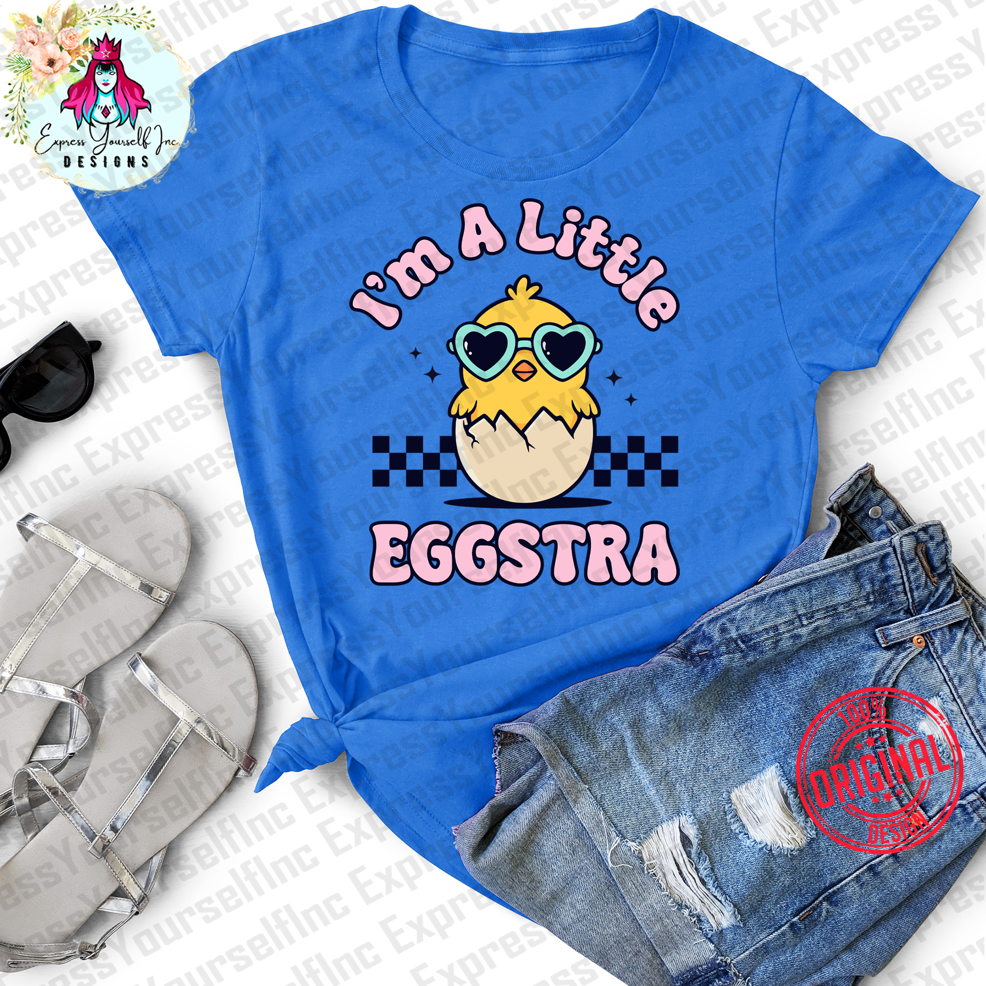 I'm A Little Eggstra svg, Retro Easter svg, Easter Egg svg, Easter ...