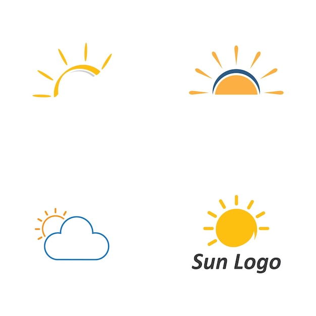 Vibrant Sun Symbols and Logos in Diverse Designs | Jiffy Designs