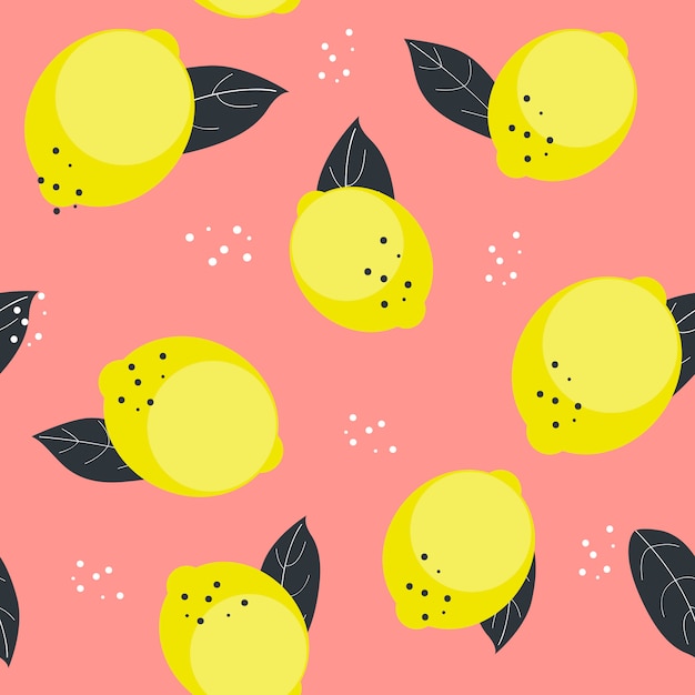 Vibrant Lemon Burst: A Zesty Pattern for Designs | Jiffy Designs
