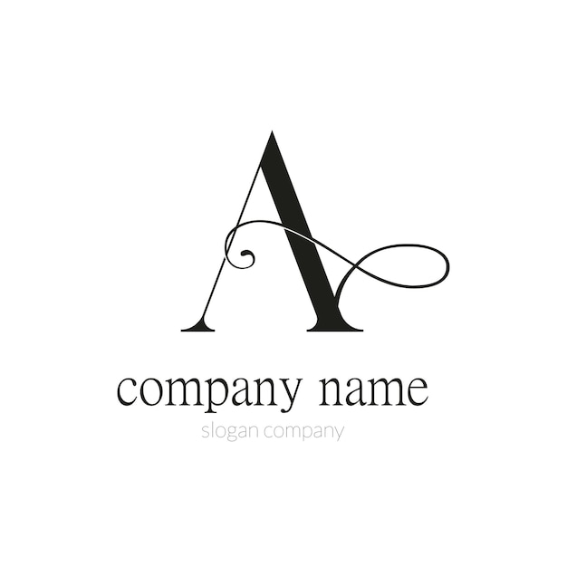Elegant Monogram Logo with Intricate Flourish Design | Jiffy Designs