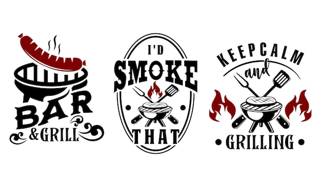 Vibrant Barbecue and Grilling Themed Graphics Collection | Jiffy Designs