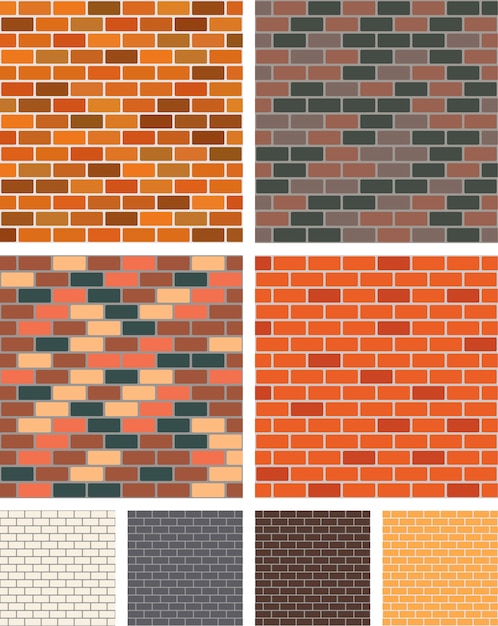 Vibrant Brick Patterns: Diverse Textures and Hues in Masonry | Jiffy ...
