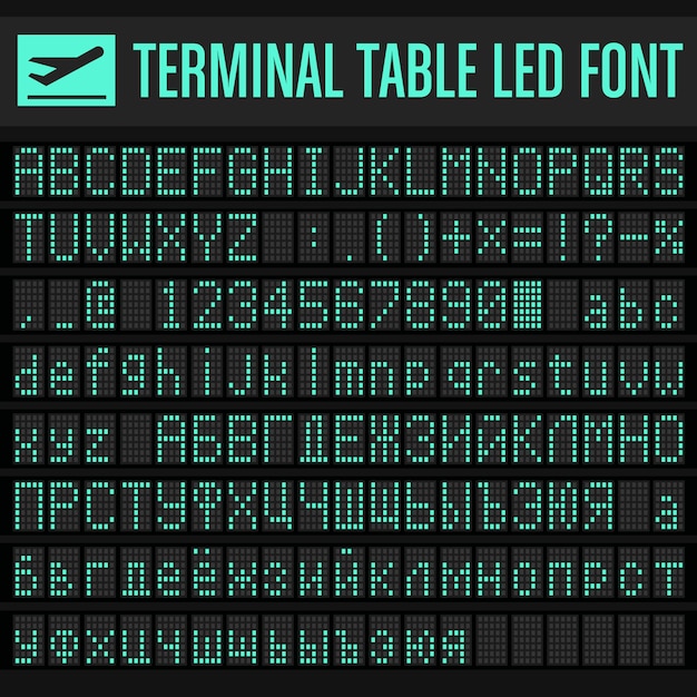 Glowing Digital Terminal Display with Futuristic Font | Jiffy Designs