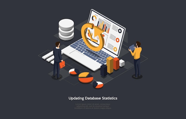 Vibrant Visualization of Database Analytics and Metrics | Jiffy Designs