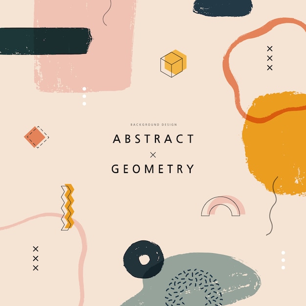 Vibrant Geometric Shapes in Earthy Tones and Textures | Jiffy Designs