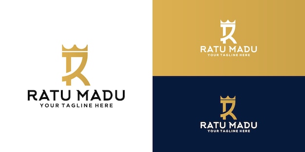 Elegant Crown Logo with Regal Typeface and Tagline | Jiffy Designs