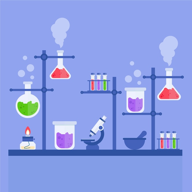 Vibrant Assortment of Scientific Glassware and Equipment | Jiffy Designs