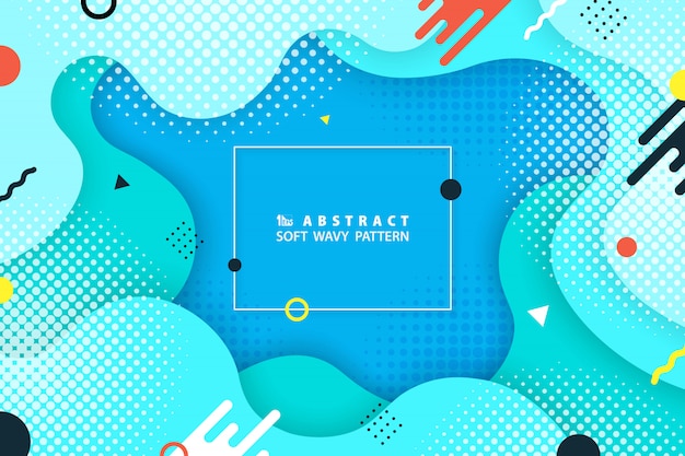 Vibrant Fluid Shapes and Geometric Patterns in Playful Design | Jiffy ...