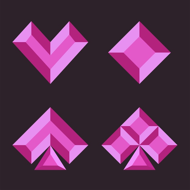 Vibrant Geometric Shapes in Shades of Pink | Jiffy Designs