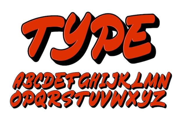 Vibrant and Stylized Type Design with Engaging Lettering | Jiffy Designs