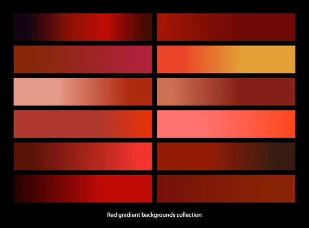 Vibrant Gradient Backgrounds in Fiery Hues of Red and Orange | Jiffy ...