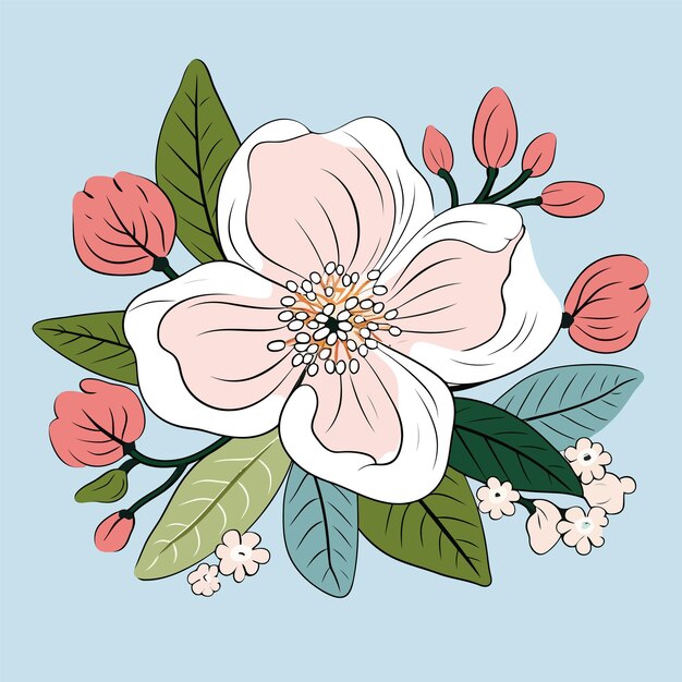 Vibrant Floral Arrangement with Delicate Blooms | Jiffy Designs