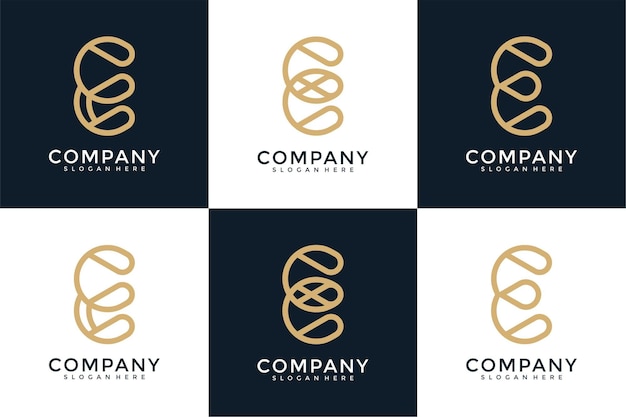 Elegant Interlocking Monogram Logo for Premium Company | Jiffy Designs
