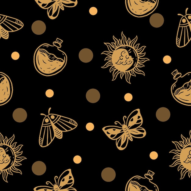 Enchanting Celestial and Botanical Elements Collection | Jiffy Designs