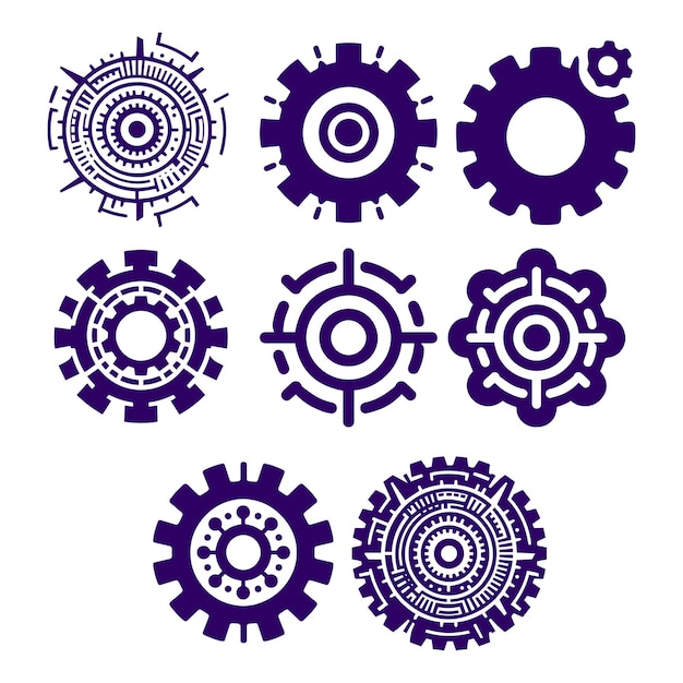Intricate Mechanical Gears: A Captivating Cog Collection | Jiffy Designs