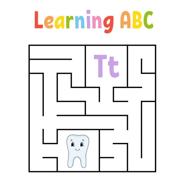 Navigating the Tooth Maze: A Fun Learning Adventure | Jiffy Designs