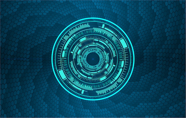 Captivating Futuristic Circular Interface Design | Jiffy Designs