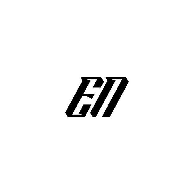 Striking Monogram Emblem with Bold, Geometric Design | Jiffy Designs