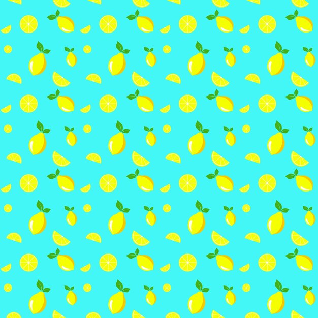 Vibrant Lemon Delight: A Zesty Pattern for Versatile Design | Jiffy Designs