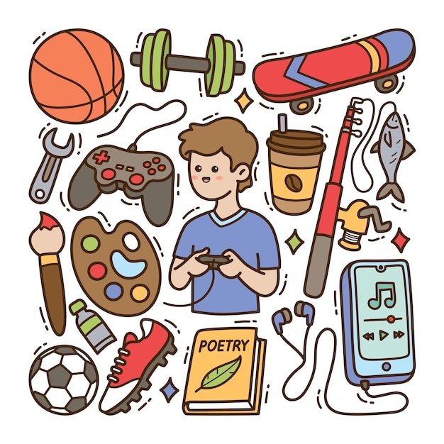 Diverse Collection of Vibrant Hobbies and Leisure Pursuits | Jiffy Designs