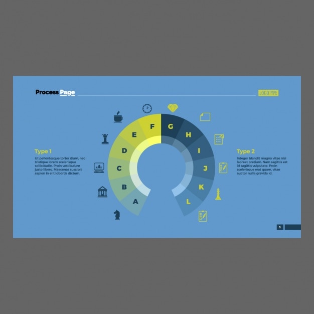 Vibrant Circular Infographic with Detailed Icons | Jiffy Designs
