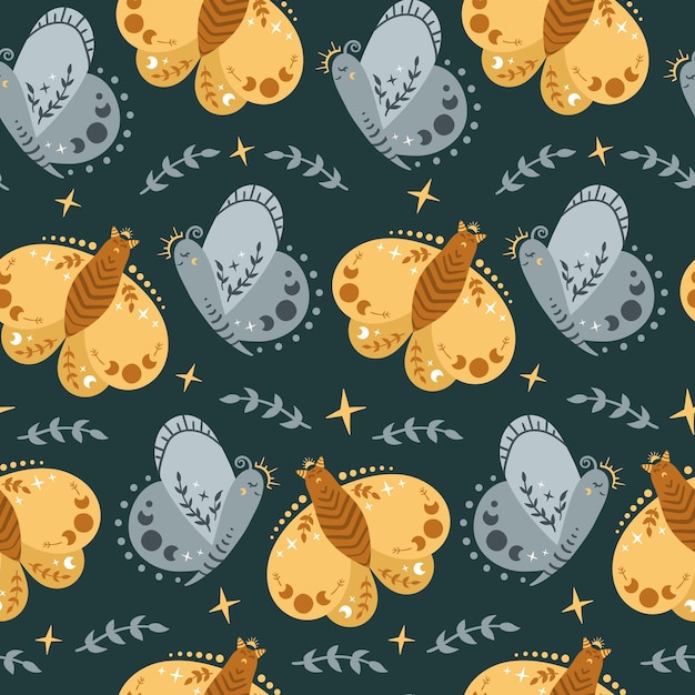 Whimsical Butterfly Collection with Enchanting Patterns and Textures ...
