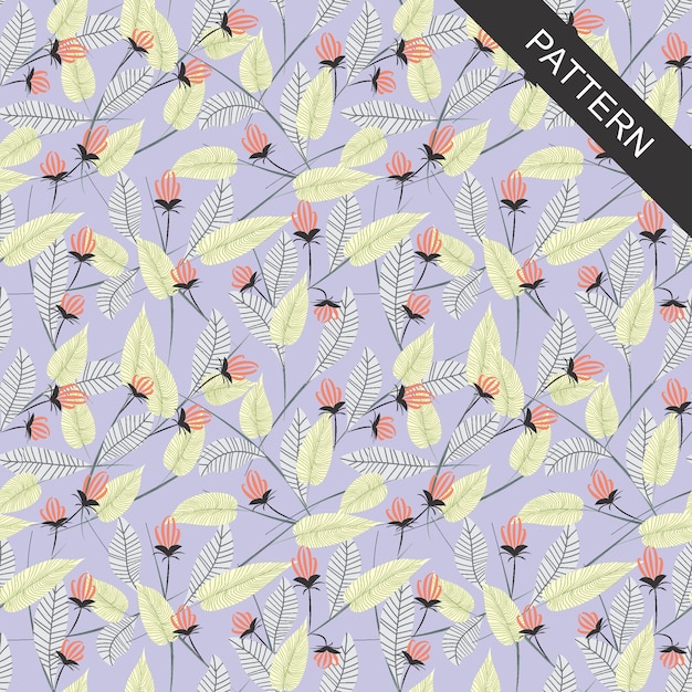 Vibrant Geometric Floral Pattern with Triangles and Watercolor Splashes ...