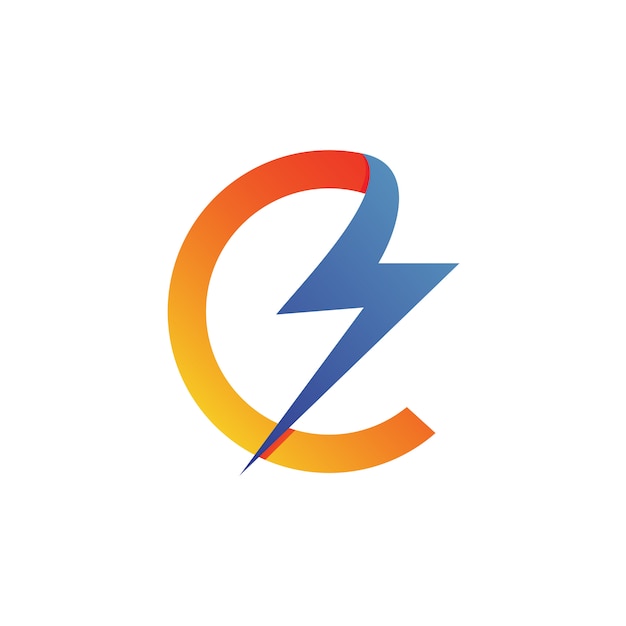 Vibrant Lightning Bolt Graphic in Striking Color Palette | Jiffy Designs