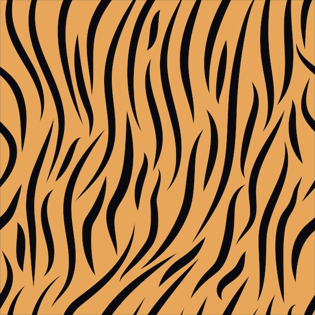 Vibrant Tiger Stripes: A Fierce and Captivating Pattern | Jiffy Designs