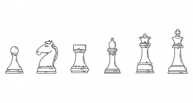 Elegant Chess Piece Collection: Diverse Shapes and Styles | Jiffy Designs