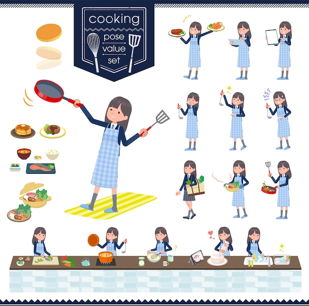 Vibrant Cooking Collection with Diverse Chef Characters | Jiffy Designs