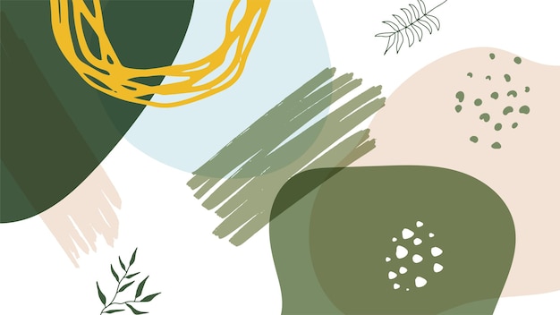 Vibrant Organic Shapes in Earthy Tones | Jiffy Designs