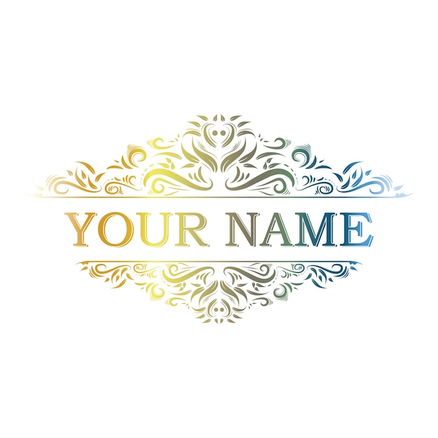 Elegant Floral Frame with Custom Text | Jiffy Designs