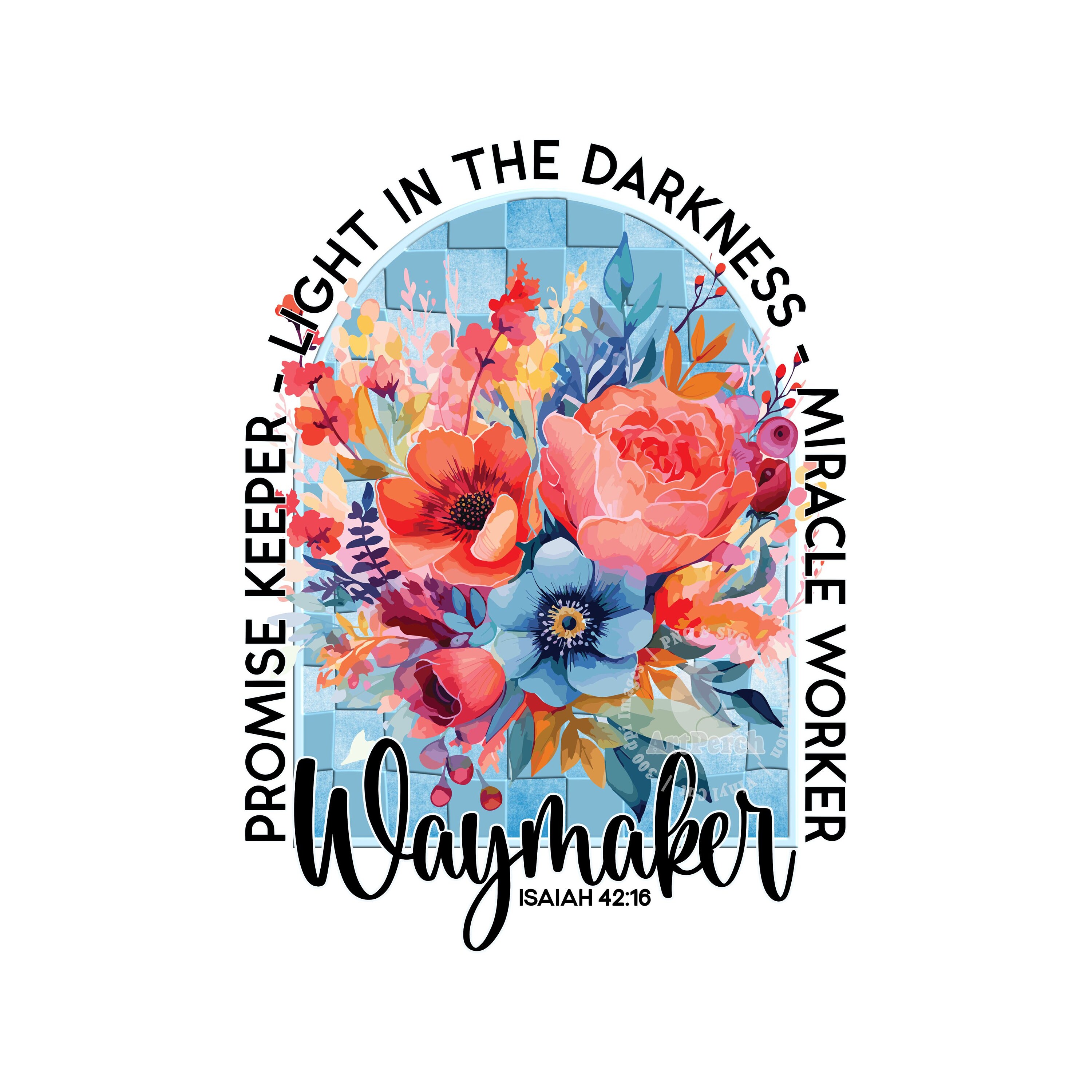 Christian PNG, Waymaker Shirt Design, Scripture PNG, Sublimation Design ...