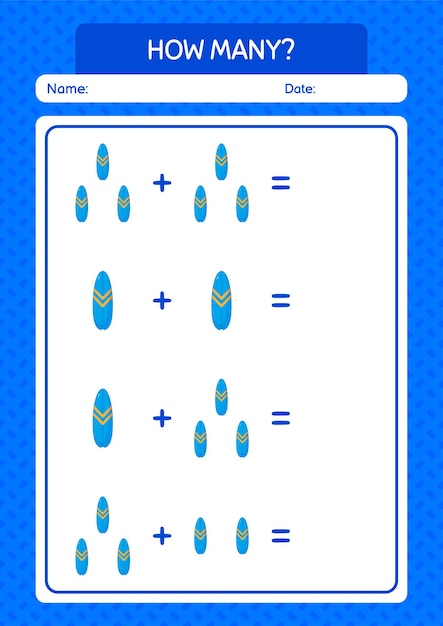 Counting Feathers: A Playful Math Exercise | Jiffy Designs