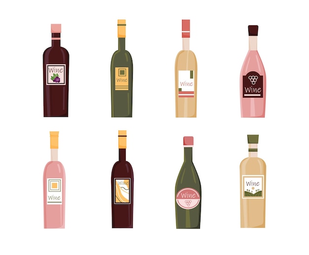 Diverse Collection of Premium Wine and Liquor Bottles | Jiffy Designs